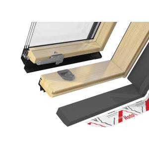 Мансардное окно двухкамерное Roto R7 H 65x160 см