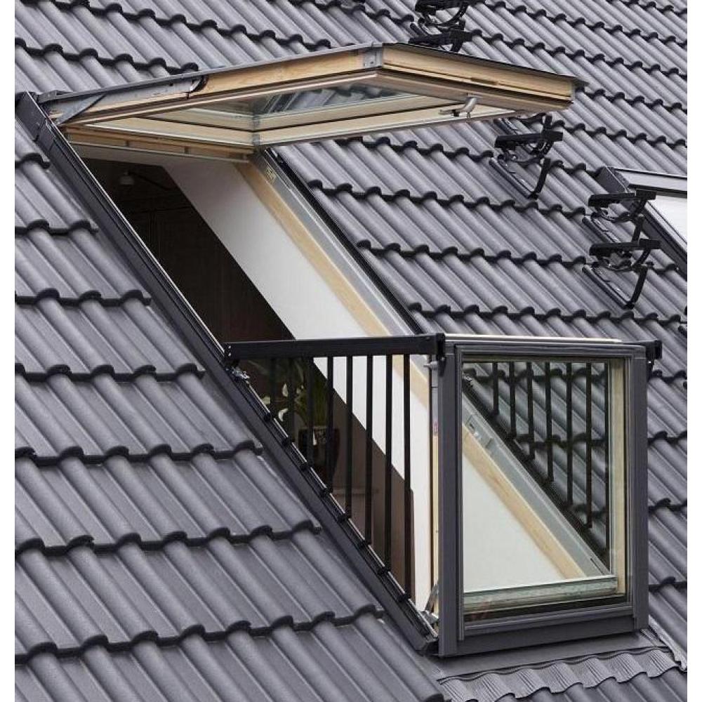 Окно-балкон Velux Премиум GDL CABRIO 3066 SK19 114х252 см
