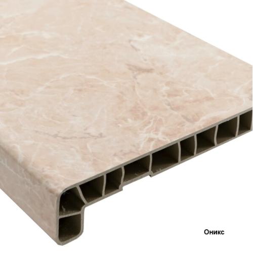 Підвіконня пластиковий глянець Crystalit 250мм (Elesgo) Підвіконня пластиковий глянець Crystalit 250мм (Elesgo)