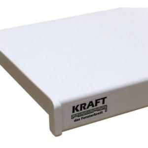 Подоконник пластиковый матовый Kraft 150 мм Белый