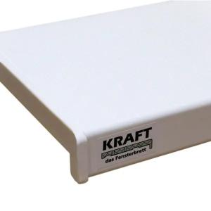 Підвіконня пластикове матове Kraft 150 мм Біле