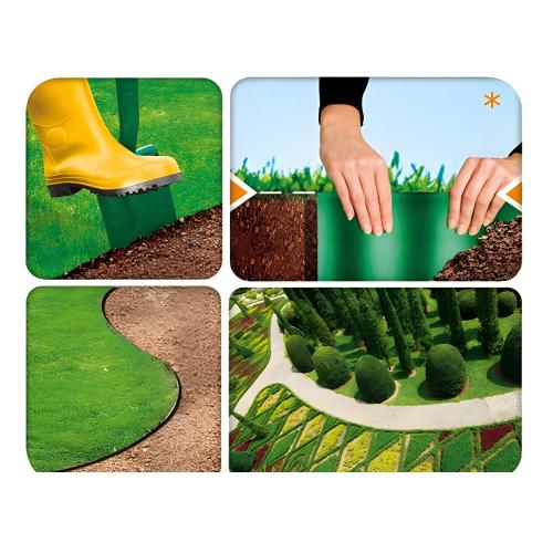 Газонный бордюр волнистый Cellfast 10 см (9 м.)