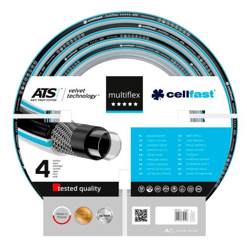 Шланг садовый поливочный Cellfast Multiflex ATSV 1/2