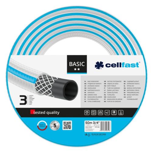 Шланг садовый поливочный Cellfast Basic 3/4