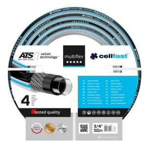 Шланг садовый поливочный Cellfast Multiflex ATSV 1/2