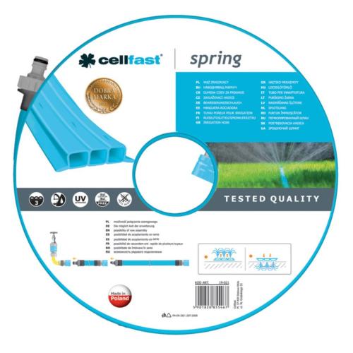 Зрошувальний садовий шланг Cellfast Spring 1/2
