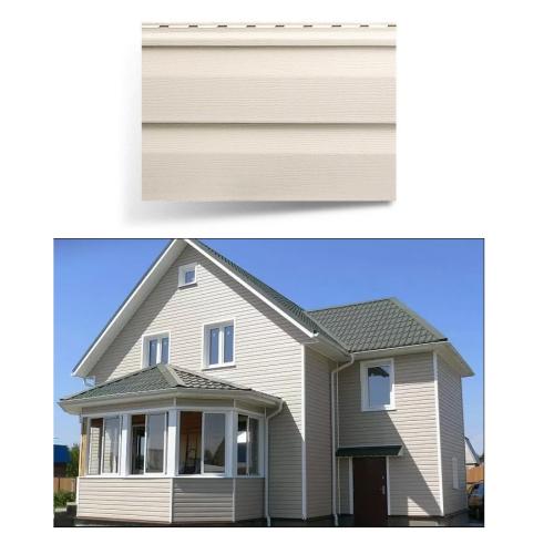 Вініловий сайдинг панель фасадна Alta Siding Бежевий 3.66 м