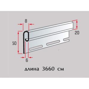 Виниловый сайдинг Alta Siding планка финишная 3,66 м