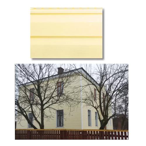 Вініловий сайдинг панель фасадна Alta Siding Лимон 3.66 м