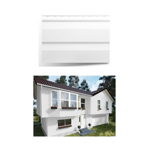 Вініловий сайдинг панель фасадна Alta Siding Білий 3.66 м