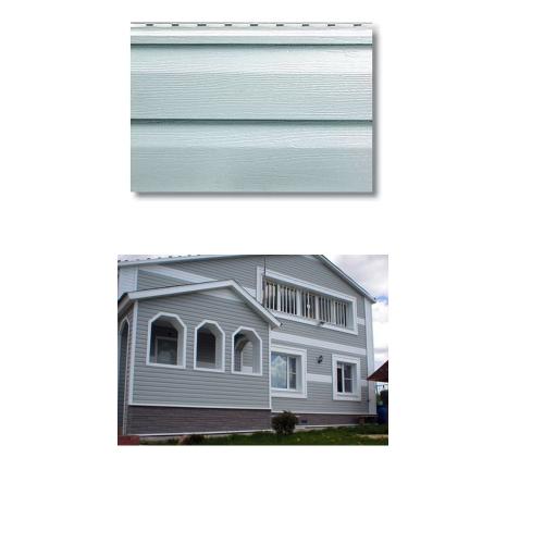 Вініловий сайдинг панель фасадна Alta Siding Світло-сірий 3.66 м Вініловий сайдинг панель фасадна Alta Siding Світло-сірий 3.66 м