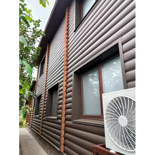 Сайдинг металлический "Блок хаус" Полиестер PE/MAT RAL Сайдинг металлический "Блок хаус" Полиестер PE/MAT RAL