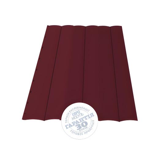 Сайдинг металлический Евромодуль "Блок Хаус" Полиэстер Глянец