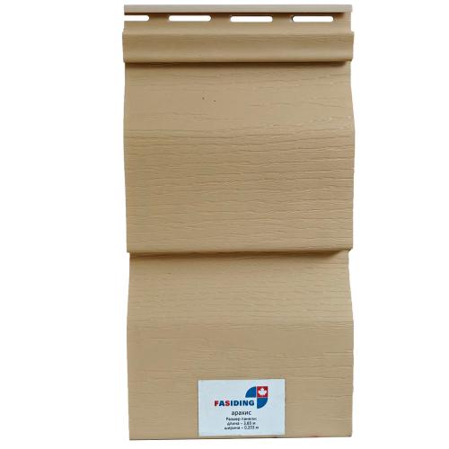 Вініловий сайдинг FaSiding Standart (Арахіс)