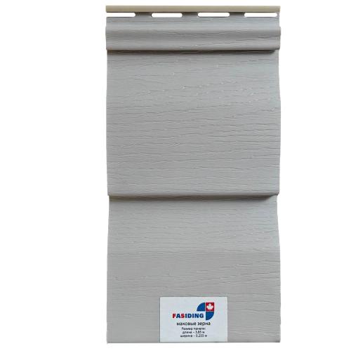 Виниловый сайдинг FaSiding Standart (Маковые зерна)