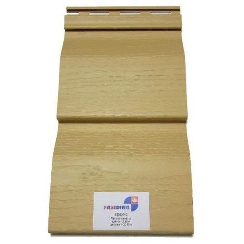 Виниловый сайдинг FaSiding Standart (Арахис)