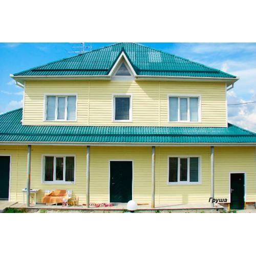 Виниловый сайдинг панель фасадная Flex Грушевый