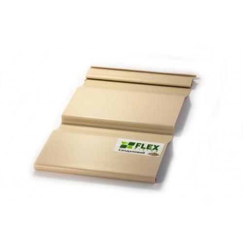 Виниловый сайдинг панель фасадная Flex Сандаловый