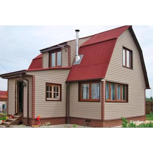 Вініловий сайдинг фасадна панель Flex Імбирний