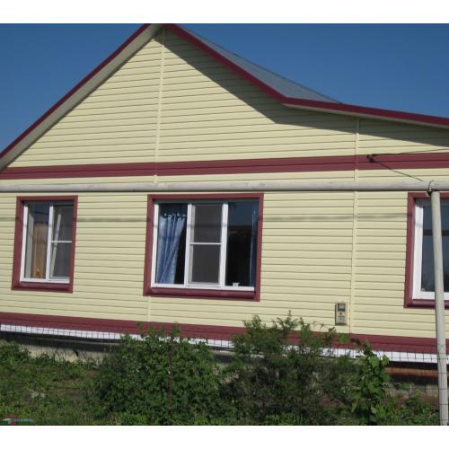 Вініловий сайдинг фасадна панель Flex Імбирний