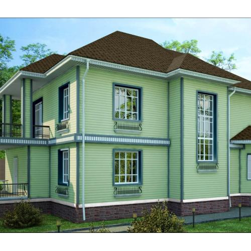 Вініловий сайдинг фасадна панель Flex Імбирний