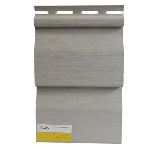 Сайдинг стінова панель VOX Vilo (Світло-сірий) 2-х переломний