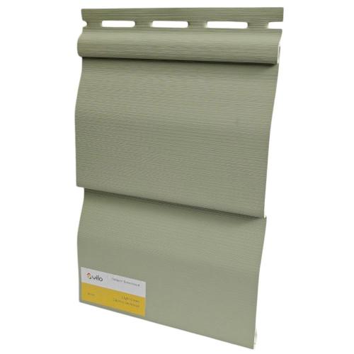 Сайдинг стінова панель VOX Vilo (Світло-зелений) 2-х переломний