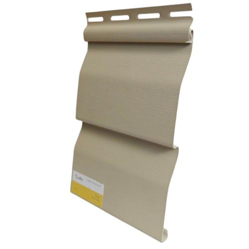 Сайдинг стіновий панель VOX Vilo (Бежевий) 2-х переломний