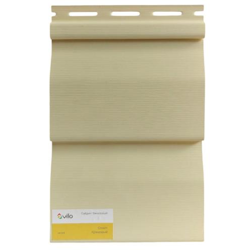 Сайдинг панель стеновая VOX Vilo (Кремовый) 2-х переломный