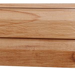 Сайдинг металлический "Корабельная доска" с принтом под дерево Сайдинг металлический "Корабельная доска" с принтом под дерево