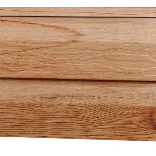 Сайдинг металлический "Корабельная доска" с принтом под дерево Сайдинг металлический "Корабельная доска" с принтом под дерево