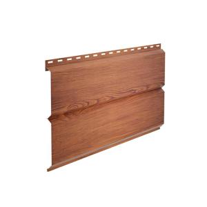 Сайдинг металлический "Евробрус" с принтом под дерево