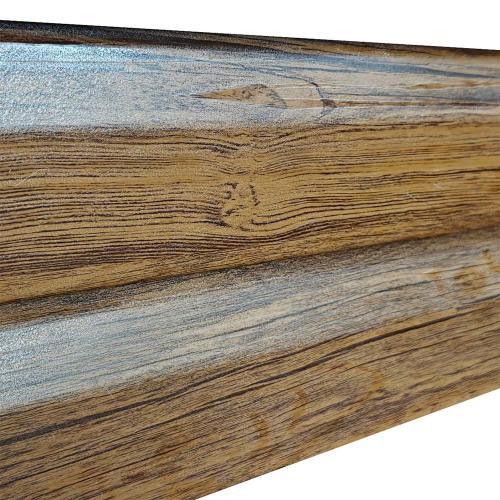 Сайдинг металлический "Европанель" с принтом под дерево Сайдинг металлический "Европанель" с принтом под дерево