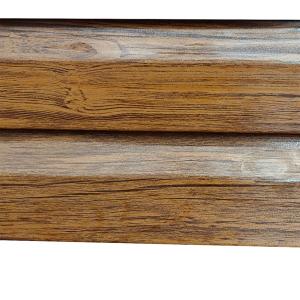 Сайдинг металлический "Европанель" с принтом под дерево Сайдинг металлический "Европанель" с принтом под дерево