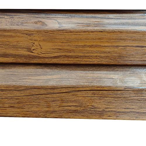 Сайдинг металлический "Европанель" с принтом под дерево Сайдинг металлический "Европанель" с принтом под дерево