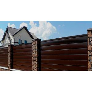 Сайдинг металлический "Европанель" с принтом под дерево Сайдинг металлический "Европанель" с принтом под дерево