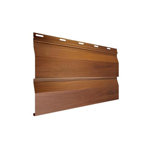 Сайдинг металлический "Корабельная доска" с принтом под дерево