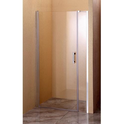 Душевая двери Sansa SH-708 Рама - матовая, стекло - прозрачное (185х100см)