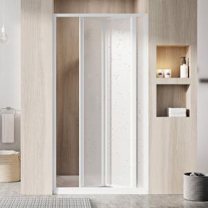 Душові двері триелементні RAVAK SDZ3-90 90 см білий декор