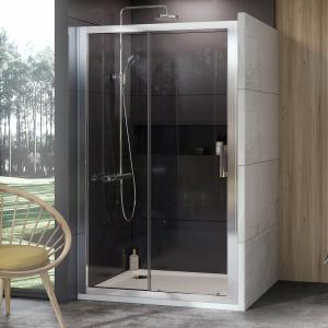Душевые двери раздвижные Ravak 10° 10DP2-110 110 см пол. алюминий