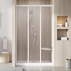 Душевые двери трехэлементные RAVAK ASDP3-80 белый мат