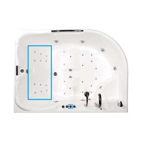 Спинний двосторонній масаж 2 XXL з двигуном