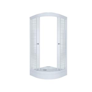 Душевая кабина Triton ДО Полосы 90x90 B белый