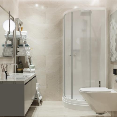 Душевая кабина Triton ДО Гидрус 90x90 А белый