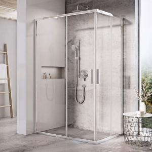 Душевая кабина Ravak Blix BLSRV2K-80 80x80 пол. алюминий