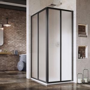 Душевая кабина Ravak SRV2-75 S 195 75x75 черный мат