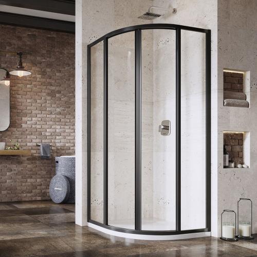 Душова кабіна Ravak SKCP4-90 Supernova 90x90 чорний