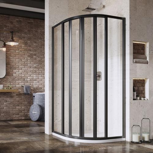 Душова кабіна Ravak Supernova SKKP6-80 80x80 чорний
