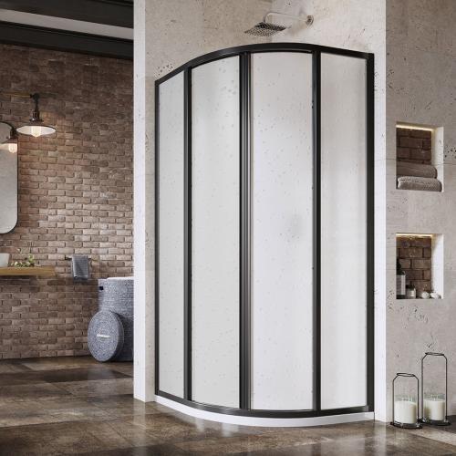 Душевая кабина Ravak SKCP4-80 Supernova 80x80 черный декор