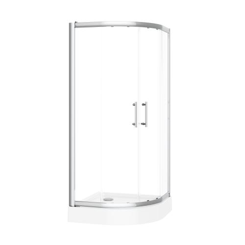 Душевая кабина Ravak XP1CP4-90 R 550 90x90 пол. алюминий Душевая кабина Ravak XP1CP4-90 R 550 90x90 пол. алюминий